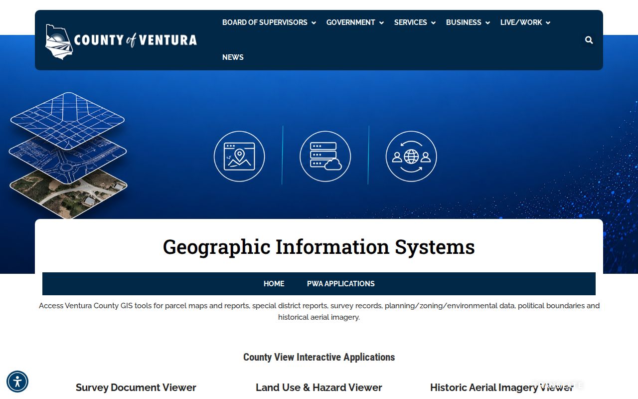 Thousand Oaks people search Ventura County View GIS applications